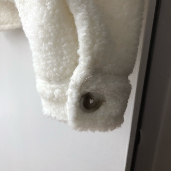 NWT Teddy comfy off white jacket coat - Picture 3 of 4